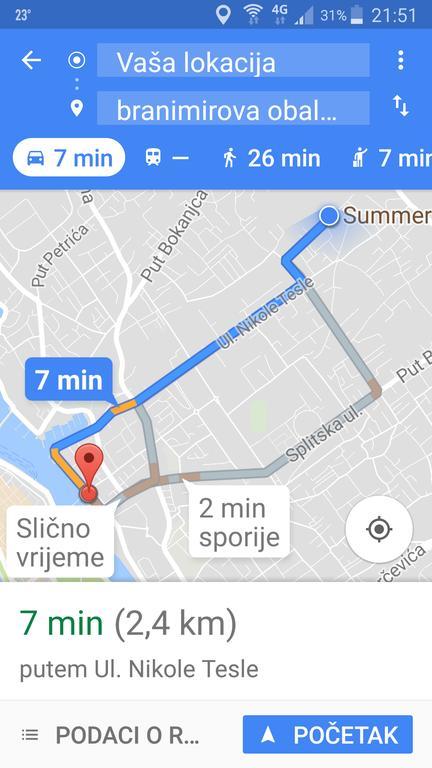 Apartment Summer Night Dream Zadar Ngoại thất bức ảnh